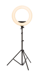 Light On with Stand IlluminateMe 18" Ring Light by Etoile Collective